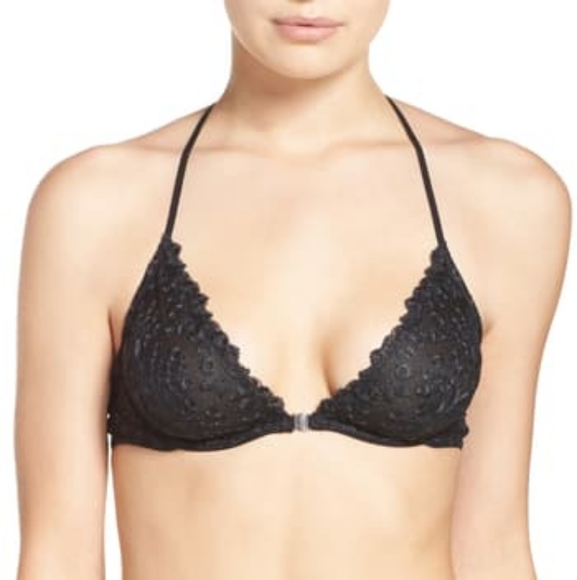 Last 2! FP Aphrodite T-Back Underwire Bra Black - Picture 5 of 16